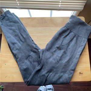 Pink Victoria’s Secret grey leggings medium
